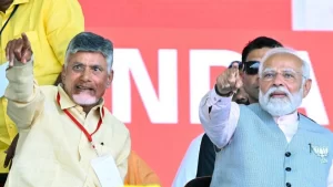 Read more about the article चंद्रबाबू नायडू आंध्र प्रदेश के CM बने, पीएम मोदी और अमित शाह समेत कई दिग्गज मौजूद