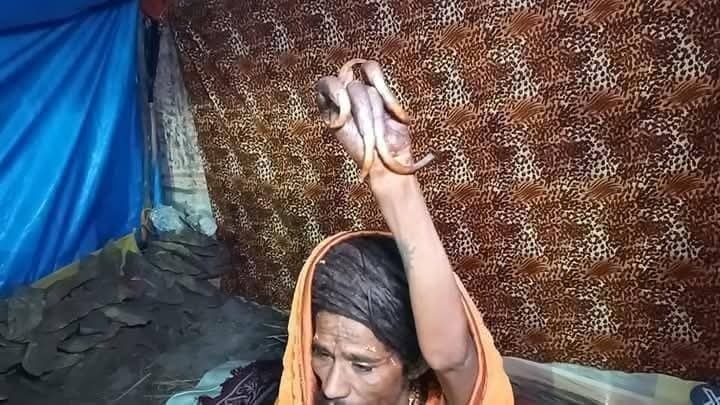 Read more about the article Mahakumbh 2025: महंत महाकाल गिरी की अद्भुत तपस्या, 9 साल से एक हाथ ऊपर उठाकर कर रहे साधना