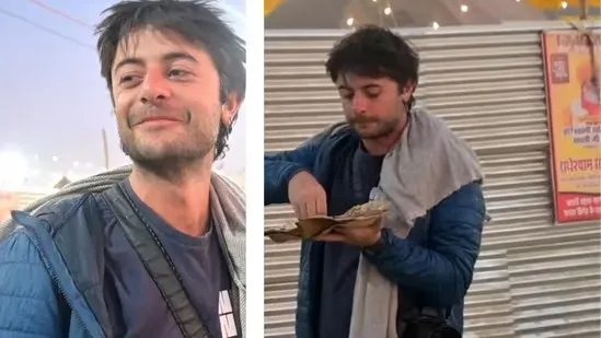 Read more about the article महाकुंभ में Harry Potter? साधे कपड़ों में महाकुंभ पहुंचे हैरी पॉटर, सोशल मीडिया पर मचा हंगामा; भंडारा खाते हुए वायरल हुआ वीडियो …