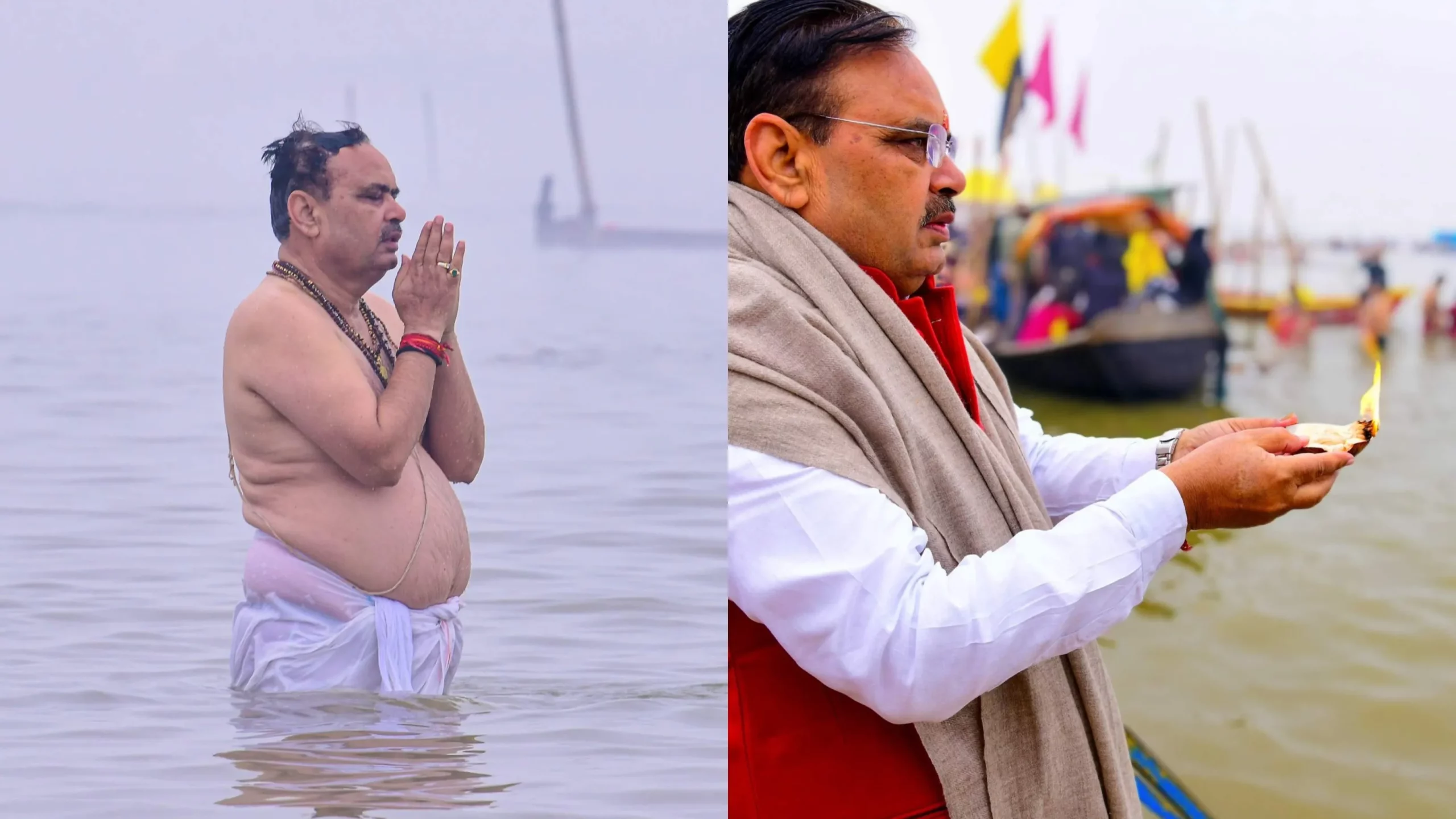 You are currently viewing Mahakumbh 2025: त्रिवेणी संगम में आस्था का महासंगम, 8 फरवरी को राजस्थान के सीएम भजनलाल शर्मा करेंगे पवित्र स्नान; 171 श्रद्धालुओं की सूची तैयार, राजस्थान मंडप में ठहरेंगे मेहमान