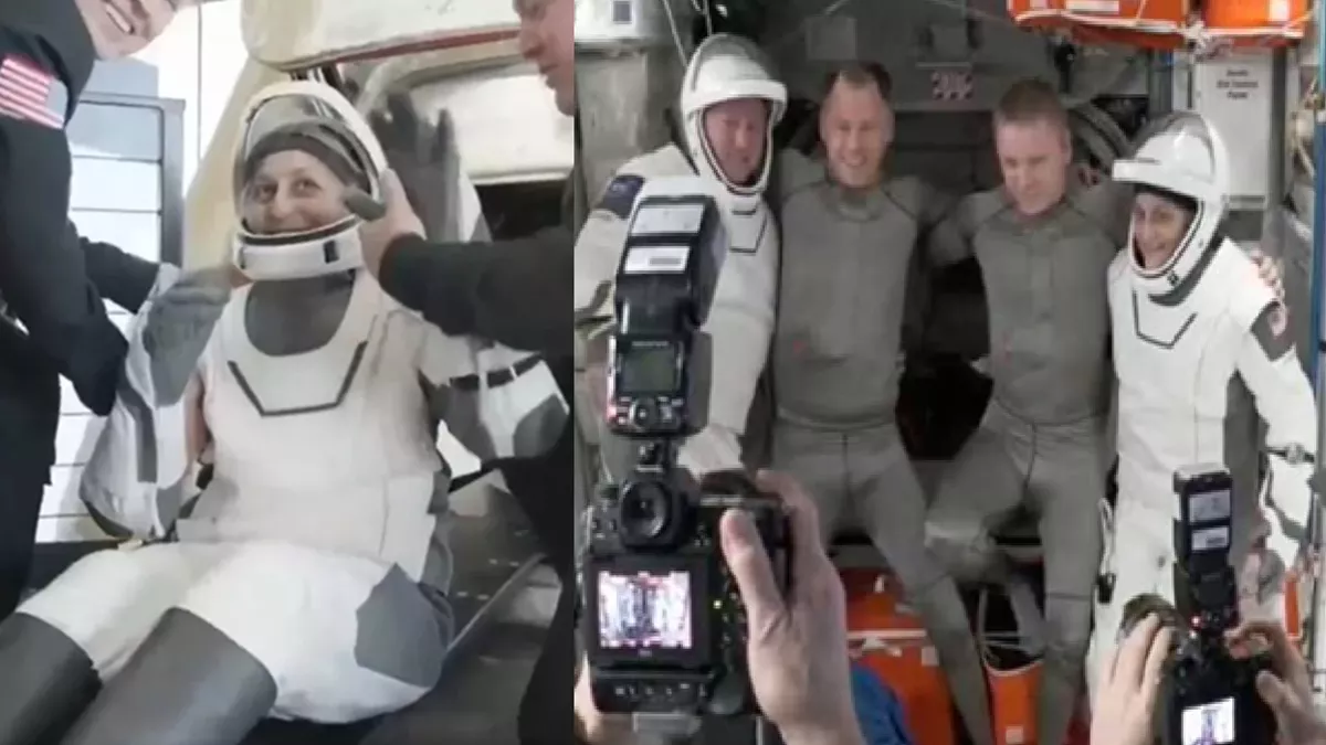 You are currently viewing 8 दिन का मिशन, 9 महीने की परीक्षा: भारतीय मूल की बेटी सुनीता विलियम्स ने अंतरिक्ष में रचा इतिहास, सफलतापूर्वक पृथ्वी पर लौटीं; 1650°C की भीषण गर्मी से होकर गुजरा था स्पेसक्राफ्ट!