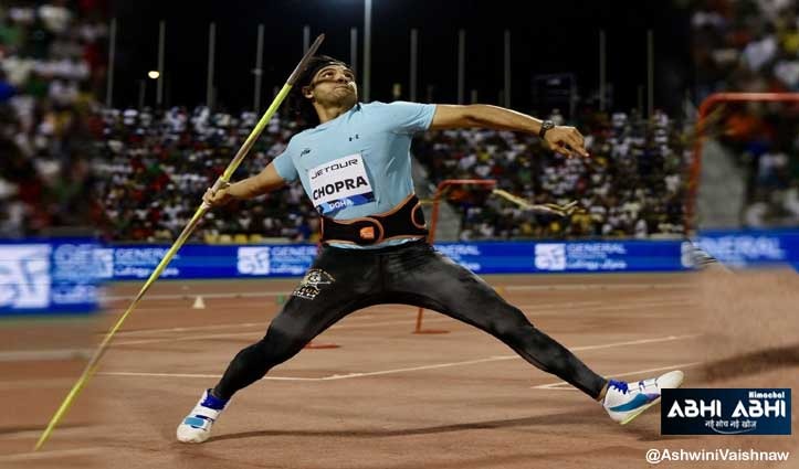 Read more about the article भारत का स्वर्ण योद्धा फिर चमका: नीरज ने पार किया 90 मीटर का आंकड़ा, एशिया के टॉप 3 में नाम दर्ज; प्रधानमंत्री नरेंद्र मोदी ने दी बधाई!