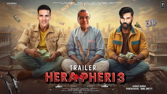 You are currently viewing हेरा फेरी 3 में अक्षय कुमार-सुनील शेट्टी को मिला परेश रावल का साथ
