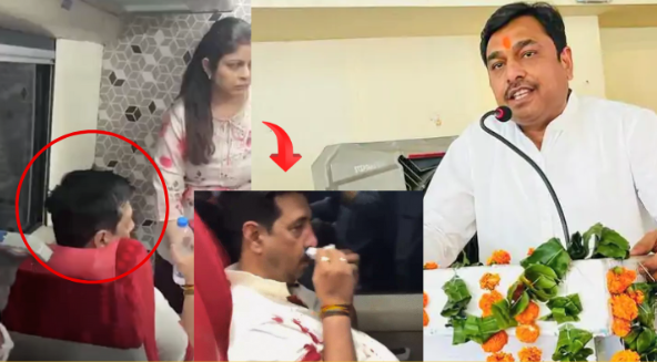 Read more about the article वंदे भारत ट्रेन में VIP सीट को लेकर बवाल: बुजुर्ग यात्री की 7 से 8 लोगों ने की जमकर पिटाई, BJP विधायक राजीव सिंह के समर्थकों पर आरोप; मारपीट का वीडियो भी हो रहा वायरल!