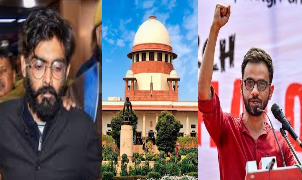 You are currently viewing जेल से बाहर नहीं आएंगे उमर खालिद और शरजील इमाम, दिल्ली दंगे मामले में SC ने जमानत याचिका की खारिज