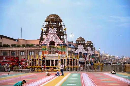 You are currently viewing पुरी जगन्नाथ रथयात्रा 16 जुलाई से शुरू, 10 लाख श्रद्धालुओं के आगमन की उम्मीद; होटल पूरी तरह फुल, किराए में रिकॉर्ड बढ़ोतरी