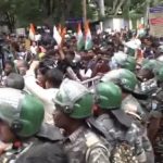 रांची में छात्रों का विधानसभा मार्च तेज: बैरिकेडिंग तोड़कर आगे बढ़े प्रदर्शनकारी, भारी पुलिस बल तैनात